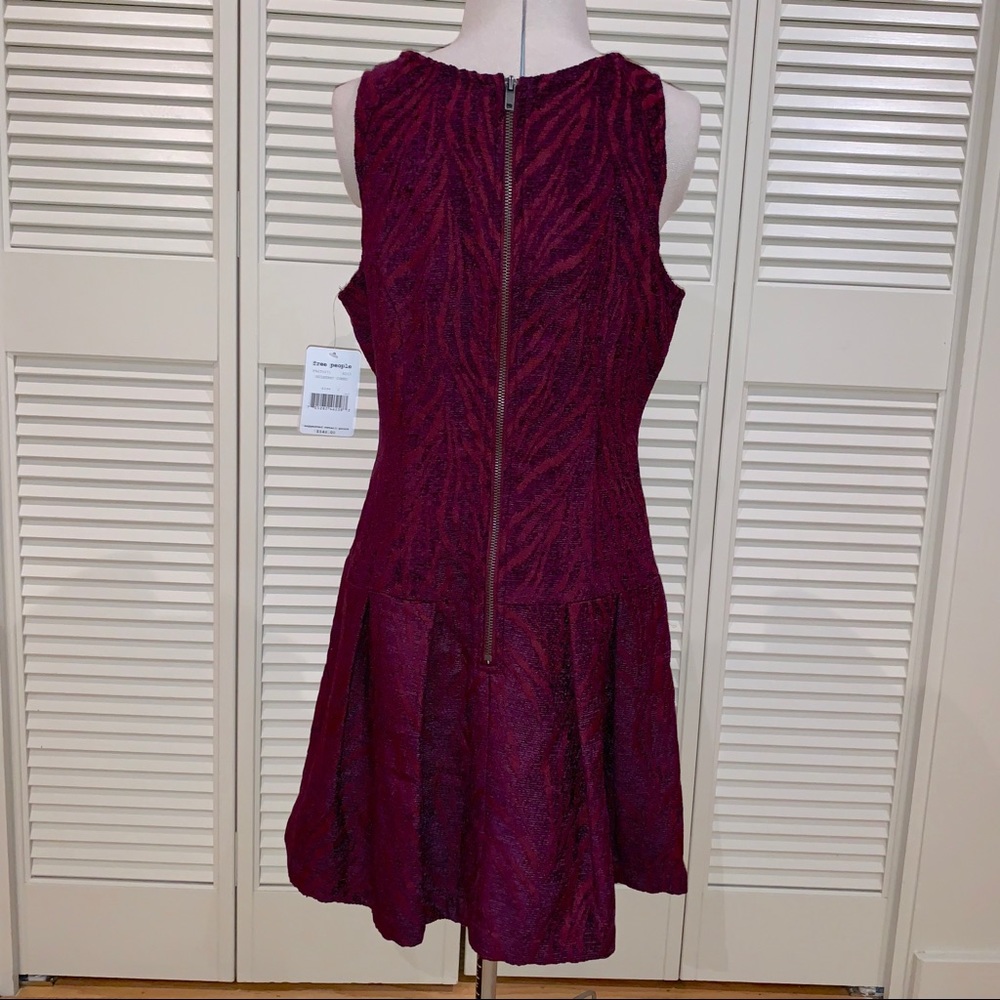 Free People chenille drop waist holiday dress - Picture 3 of 3